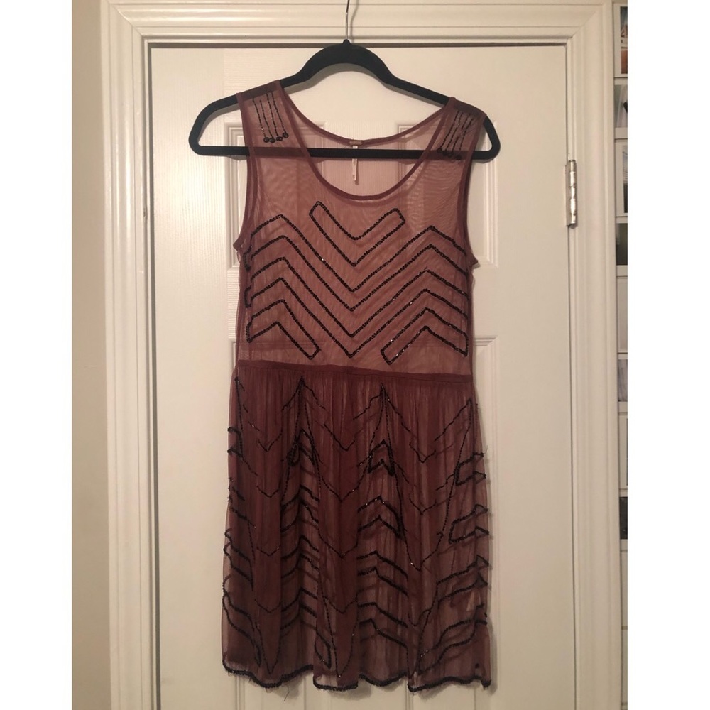 Free People Beaded Dress